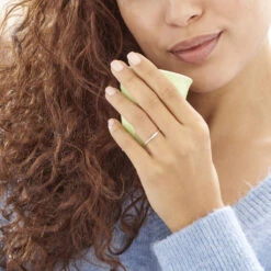 Bague Sabine Or Blanc Diamant -Garmin Soldes B3DFBDW2YD model0