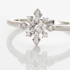 Bague Anea Or Blanc Diamant 11 Bague Anea Or Blanc Diamant -Garmin Soldes B3DFBDW37I view3