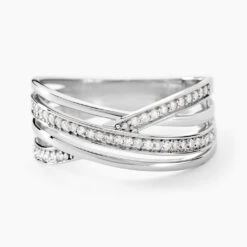 Bague Bague Or Blanc Diamant