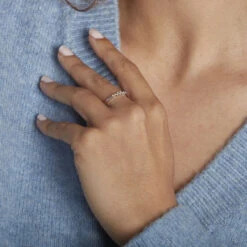 Bague Talna Or Blanc Diamant -Garmin Soldes B3DFBDW3PV model0