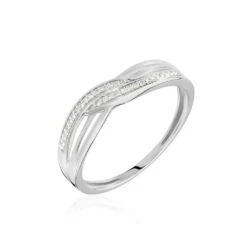 Bague Ilariane Or Blanc Diamant