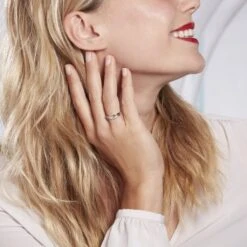 Bague Ilariane Or Blanc Diamant -Garmin Soldes B3DFBDW3WC model1