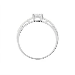 Bague Julia Or Blanc Diamant -Garmin Soldes B3DFBDW409 view2