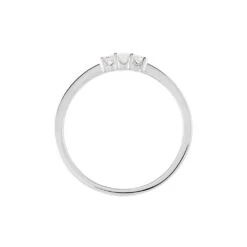 Bague Sabine Or Blanc Diamant -Garmin Soldes B3DFBDW42O view2