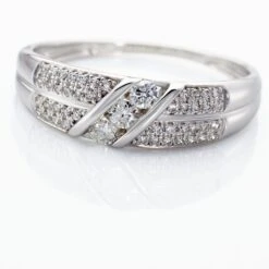 Bague Rosaleen Blanc Diamant Blanc Diamant -Garmin Soldes B3DFBDW4C3 view3