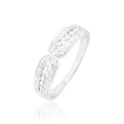 Bague Absa Or Blanc Diamant