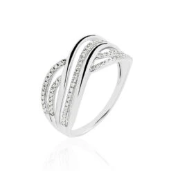 Bague Ocean Or Blanc Diamant
