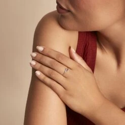 Bague Tamyra Or Blanc Saphir -Garmin Soldes B3DFBSB025 model0