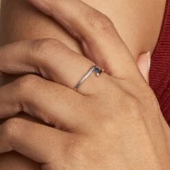 Bague Tamyra Or Blanc Saphir -Garmin Soldes B3DFBSB025 model1