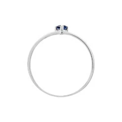 Bague Urana Or Blanc Saphir -Garmin Soldes B3DFBSB027 view2