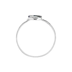 Bague Valy Or Blanc Saphir -Garmin Soldes B3DFBSB029 view2