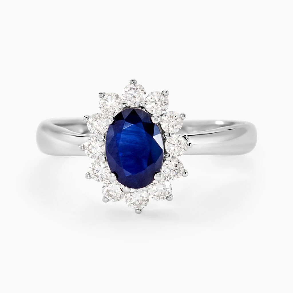 Bague Vladimir Or Blanc Saphir Et Diamant 3 Bague Vladimir Or Blanc Saphir Et Diamant