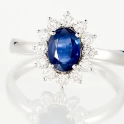 Bague Vladimir Or Blanc Saphir Et Diamant 11 Bague Vladimir Or Blanc Saphir Et Diamant -Garmin Soldes B3DFBSB499 view3