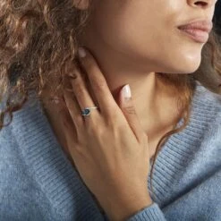 Bague Or Blanc Erwin Topaze Oxydes De Zirconium -Garmin Soldes B3DFBT5571 model0