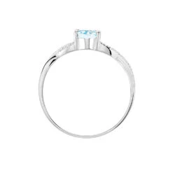 Bague Candice Or Blanc Topaze -Garmin Soldes B3DFBTB021 view2