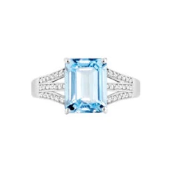 Bague Or Blanc Darryl Topaze Oxydes De Zirconium 9 Bague Or Blanc Darryl Topaze Oxydes De Zirconium -Garmin Soldes B3DFBTB811 view1