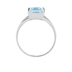 Bague Or Blanc Darryl Topaze Oxydes De Zirconium 10 Bague Or Blanc Darryl Topaze Oxydes De Zirconium -Garmin Soldes B3DFBTB811 view2