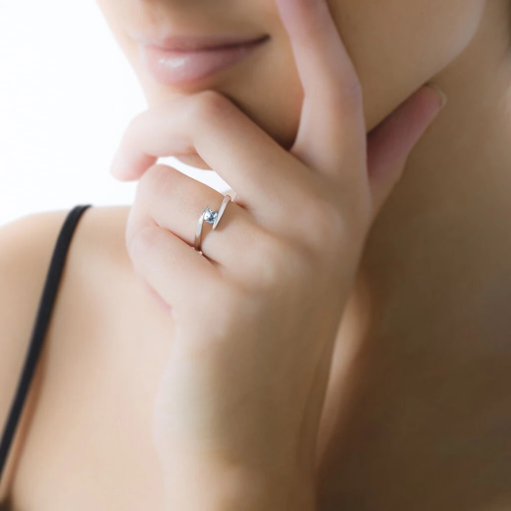 Bague Tiphaine Or Blanc Amethyste 6 Bague Tiphaine Or Blanc Amethyste – Image 4