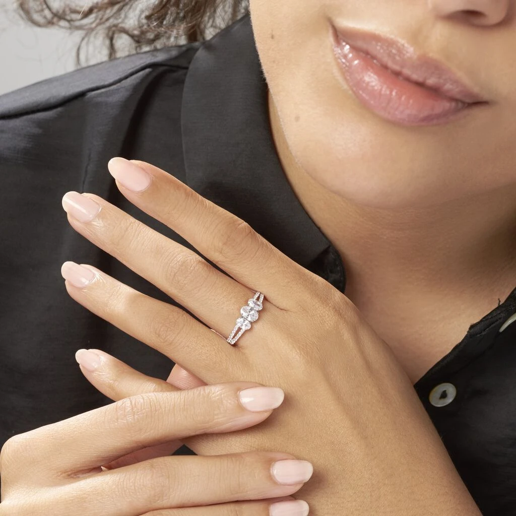 Bague Nussayba Or Blanc Oxyde De Zirconium 7 Bague Nussayba Or Blanc Oxyde De Zirconium – Image 5