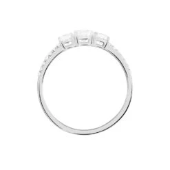 Bague Nussayba Or Blanc Oxyde De Zirconium 9 Bague Nussayba Or Blanc Oxyde De Zirconium -Garmin Soldes B3DFBZW081 view2