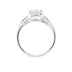 Bague Tatjana Or Blanc Oxyde De Zirconium -Garmin Soldes B3DFBZW0NQ view2