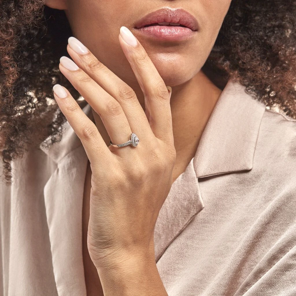 Bague Or Blanc Uxellus Oxyde De Zirconium 7 Bague Or Blanc Uxellus Oxyde De Zirconium – Image 5