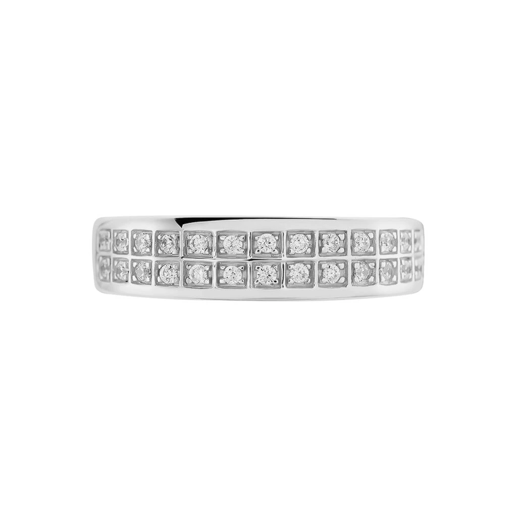 Bague Morjana Or Blanc Oxyde De Zirconium 4 Bague Morjana Or Blanc Oxyde De Zirconium – Image 2