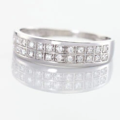 Bague Morjana Or Blanc Oxyde De Zirconium 11 Bague Morjana Or Blanc Oxyde De Zirconium -Garmin Soldes B3DFBZW358 view3