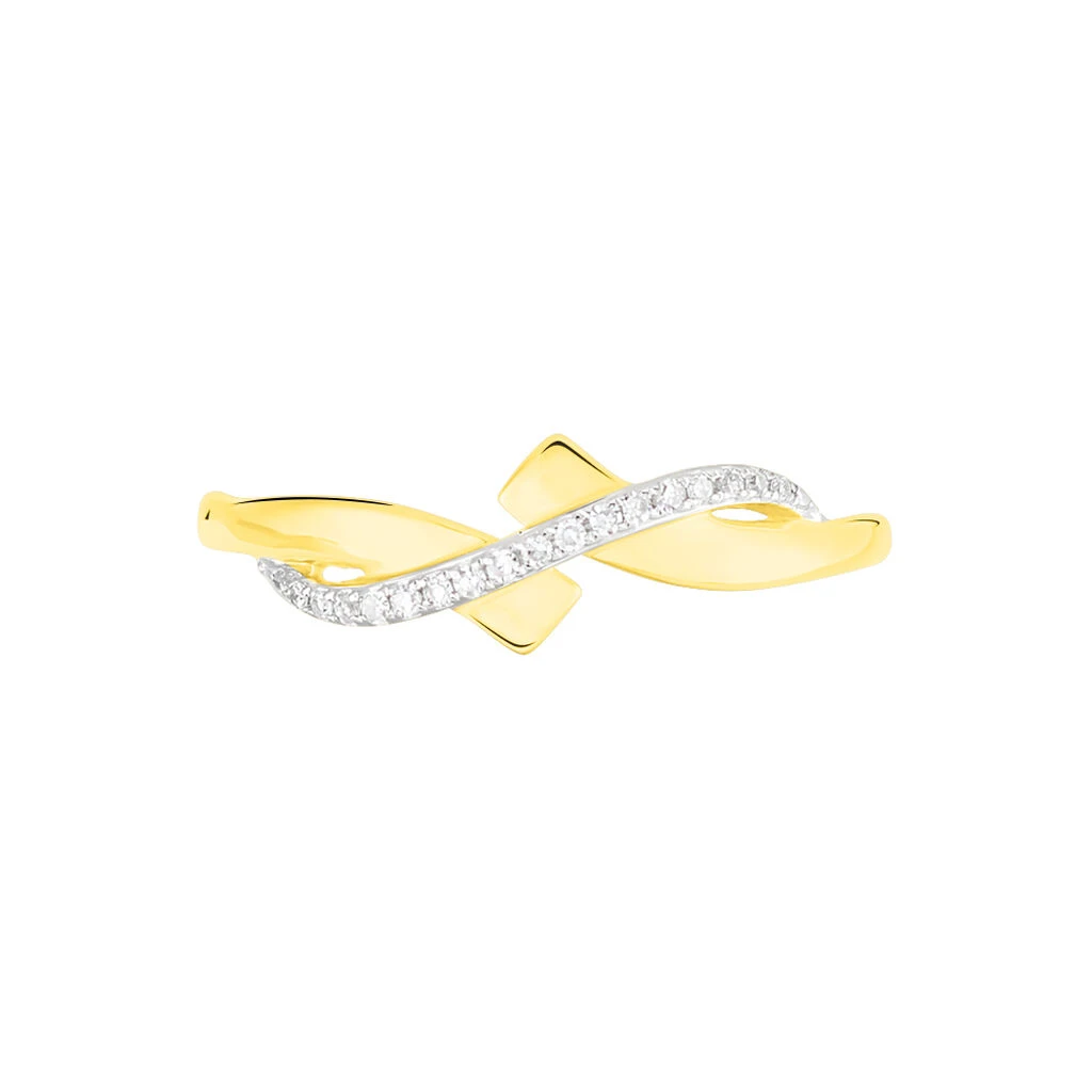 Bague Beata Or Jaune Diamant 4 Bague Beata Or Jaune Diamant – Image 2