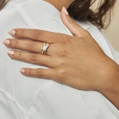 Bague Lucilla Or Jaune Diamant -Garmin Soldes B3DFJDW0EN model0