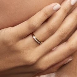 Bague Arslane Or Jaune Diamant -Garmin Soldes B3DFJDW0QU model1