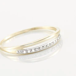 Bague Arslane Or Jaune Diamant -Garmin Soldes B3DFJDW0QU view3