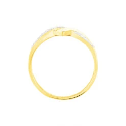Bague Morgana Or Jaune Diamant -Garmin Soldes B3DFJDW0S1 view2