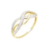 Bague Vaguelette Or Jaune Diamant -Garmin Soldes B3DFJDW199 master