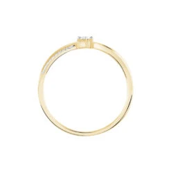 Bague Orianna Or Jaune Diamant -Garmin Soldes B3DFJDW30S view2