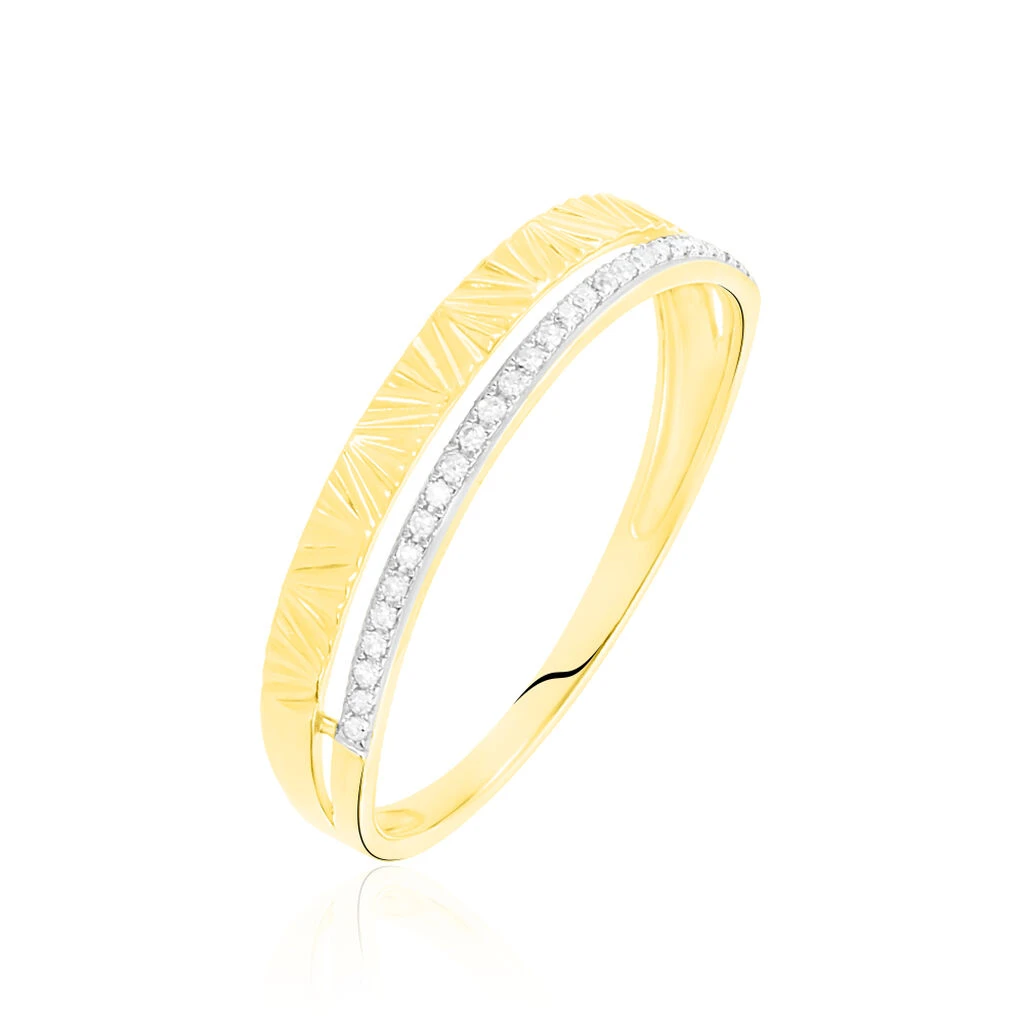 Bague Belinda Or Jaune Diamant 3 Bague Belinda Or Jaune Diamant