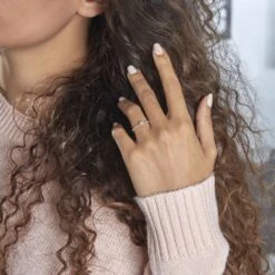 Bague Solitaire Laetitia Or Jaune Diamant -Garmin Soldes B3DFJDW3N4 model1