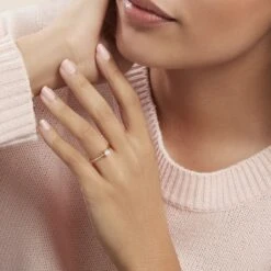 Bague Victoria Or Jaune Diamant -Garmin Soldes B3DFJDW3ZG model1