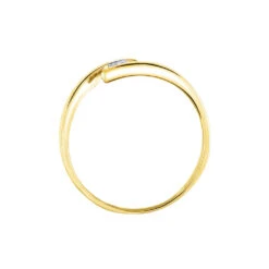 Bague Nolah Or Jaune Diamant -Garmin Soldes B3DFJDW406 view2