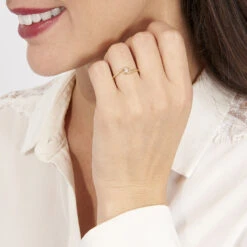 Bague Nolah Or Jaune Diamant -Garmin Soldes B3DFJDW406 view3