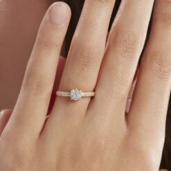 Bague Or Jaune Julia Diamants -Garmin Soldes B3DFJDW4AX model1