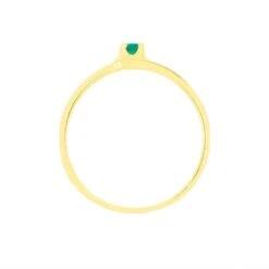 Bague Veroucha Or Jaune Agate -Garmin Soldes B3DFJFV001 view2