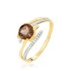 Bague Rehanne Or Jaune Quartz Et Diamant 1 Bague Rehanne Or Jaune Quartz Et Diamant -Garmin Soldes B3DFJQM189 master