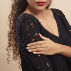 Bague Nesryne Or Jaune Rubis -Garmin Soldes B3DFJRR144 model0