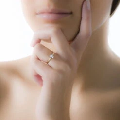 Bague Lily Or Jaune Rubis -Garmin Soldes B3DFJRR434 model0