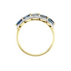 Bague Multipierres Or Jaune Margaux Topaze -Garmin Soldes B3DFJT5597 view2