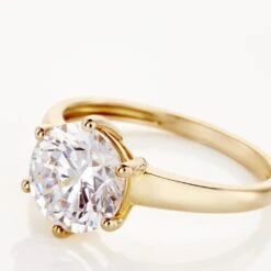 Solitaire Or Jaune Poeninus Oxyde -Garmin Soldes B3DFJZW0QN view3