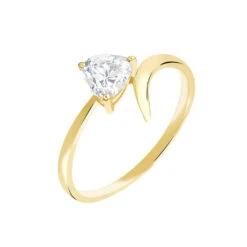 Bague Valeriana Or Jaune Oxyde De Zirconium