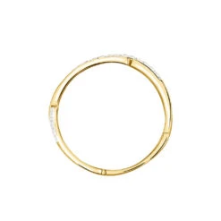 Bague Eister Or Jaune Oxyde De Zirconium -Garmin Soldes B3DFJZW687 view2