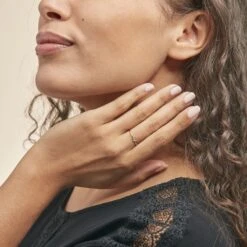 Bague De Phalange Celene Or Jaune Oxyde De Zirconium -Garmin Soldes B3DFJZW805 model0